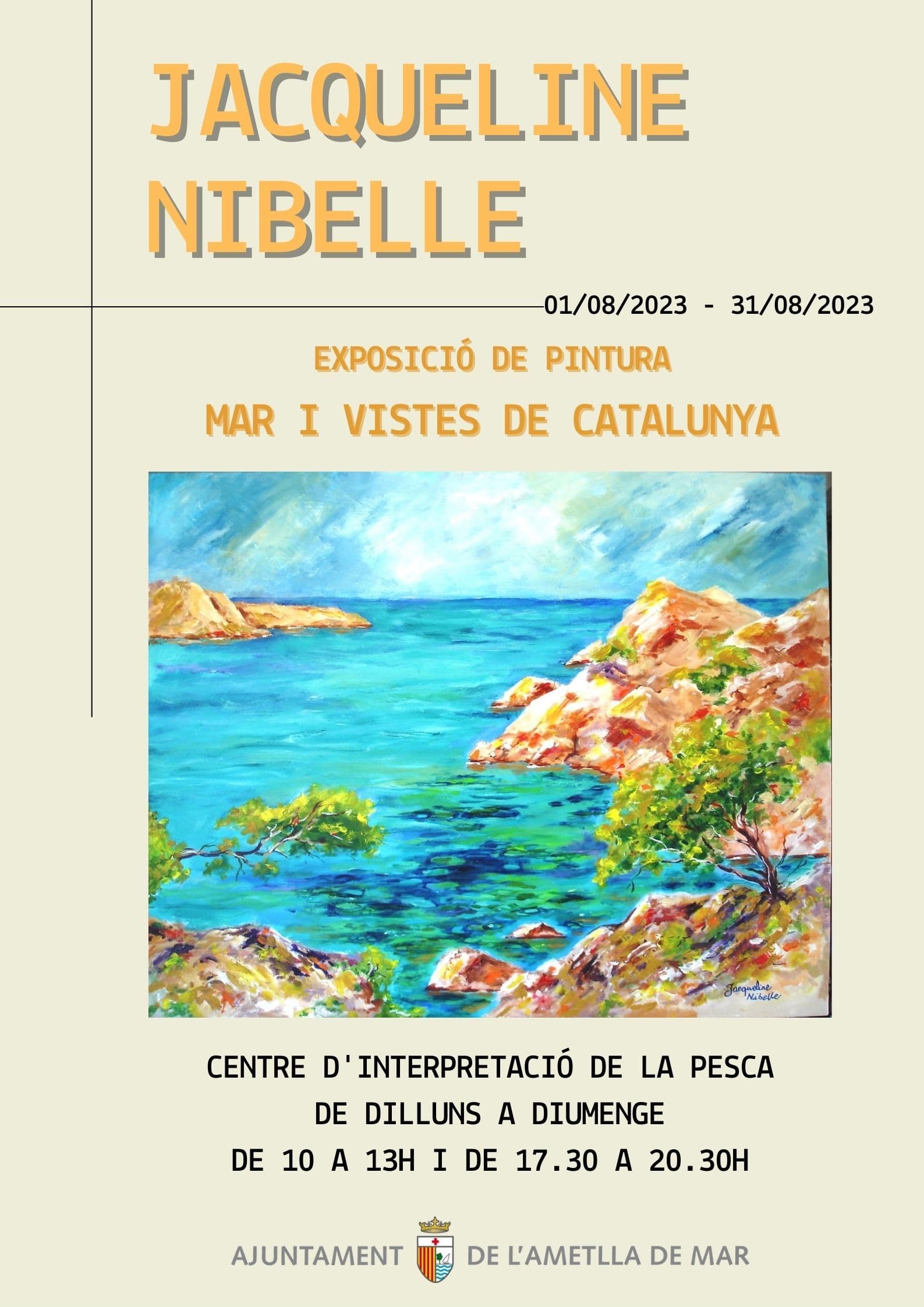 Jacqueline Nibelle painting exhibition