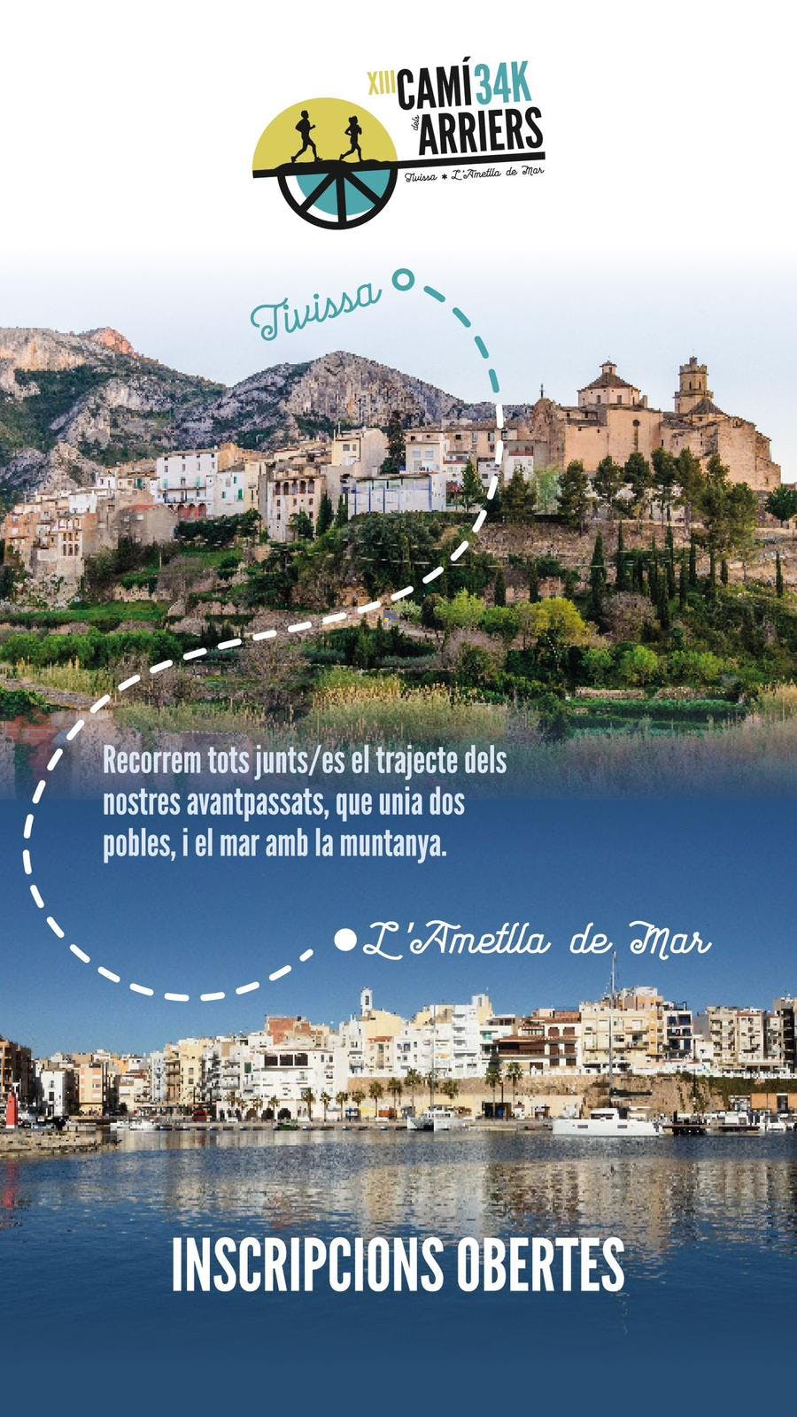 Course Marche nocturne Tivissa - L'Ametlla de Mar