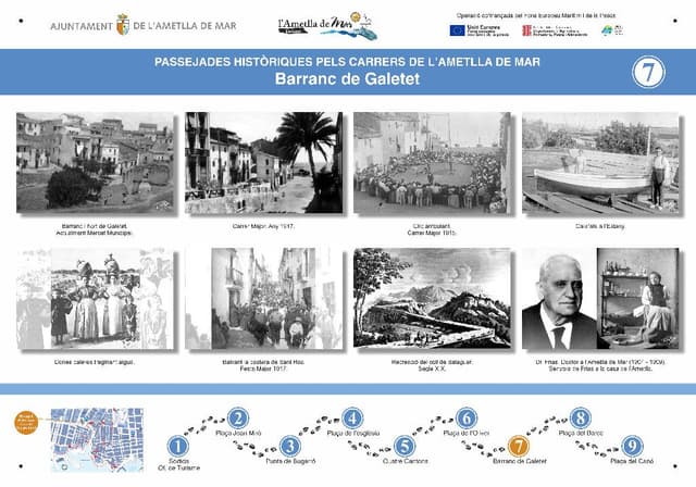 7. Barranco de "Galetet" (Ruta histórica de l'Ametlla de Mar)