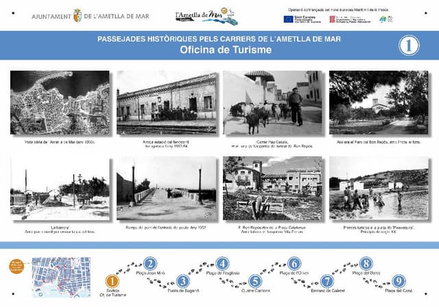 1. Oficina de turismo (Ruta histórica por l'Ametlla de Mar)