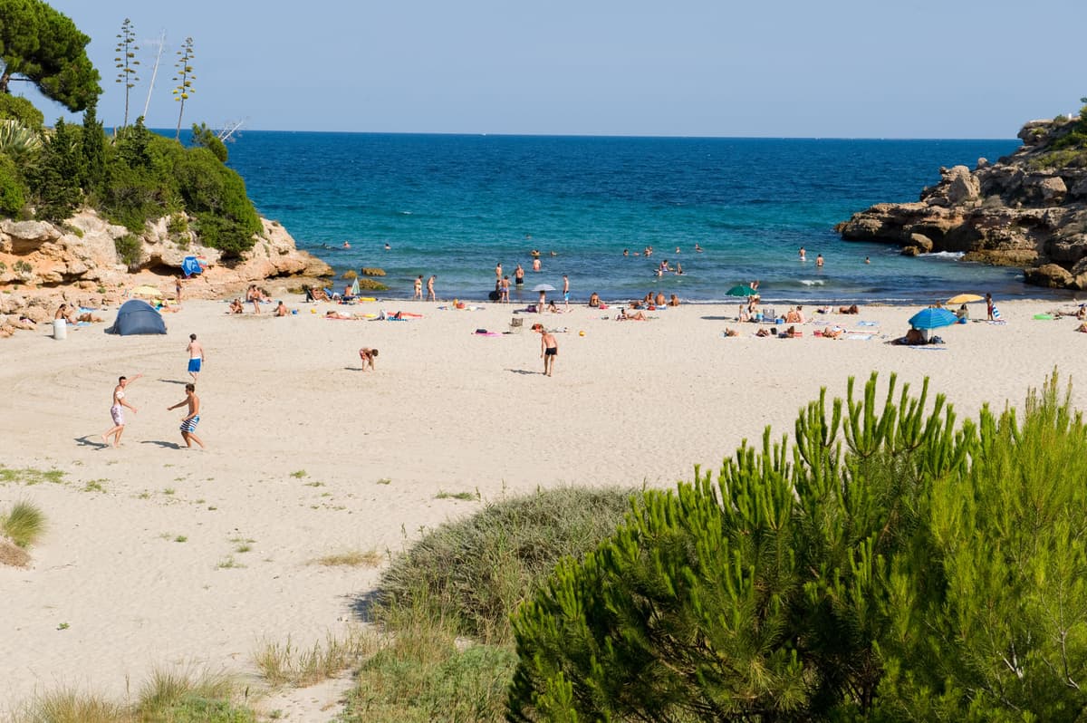 Cala de L'Estany Tort, beach