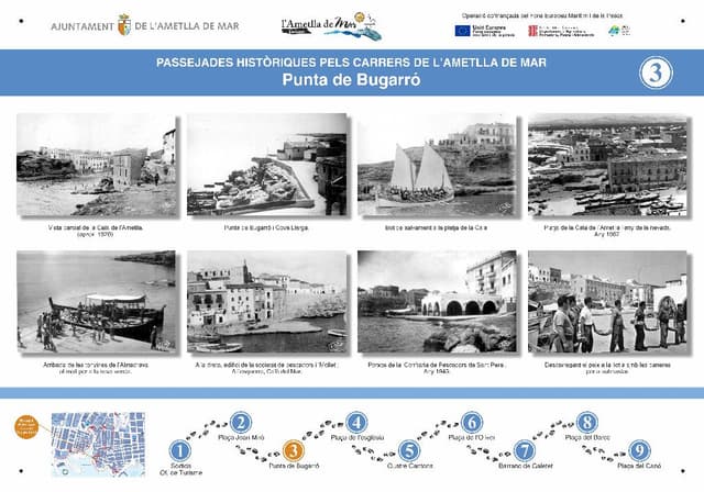3. "Punta de Bugarró" (Historic Route of l'Ametlla de Mar)